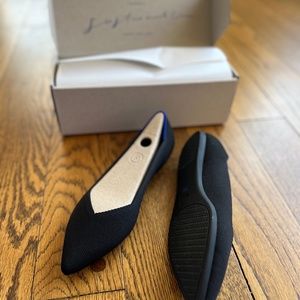 Brand New Rothy’s ballet flats size 8.5 Black in color